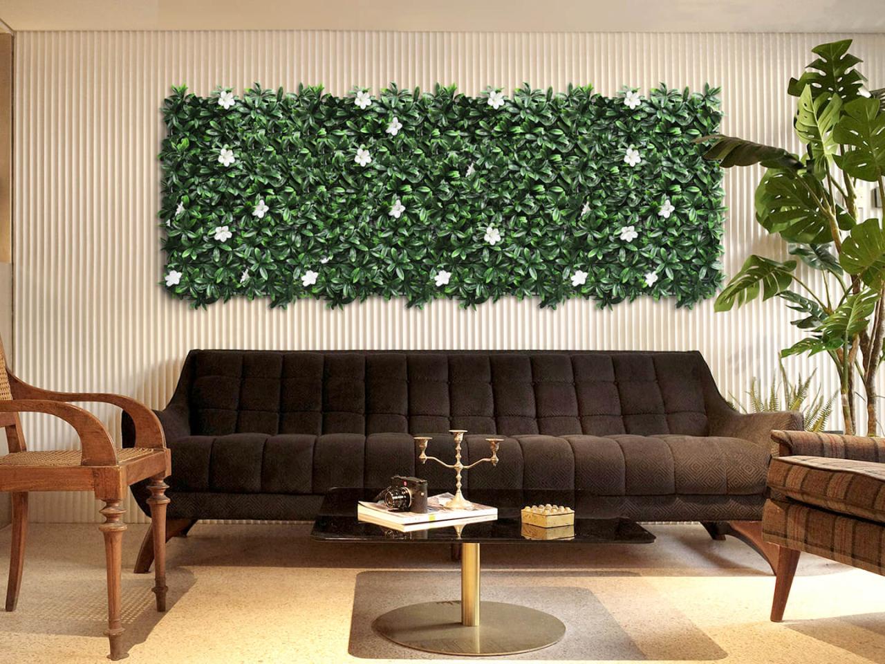 Artificial plant wall design