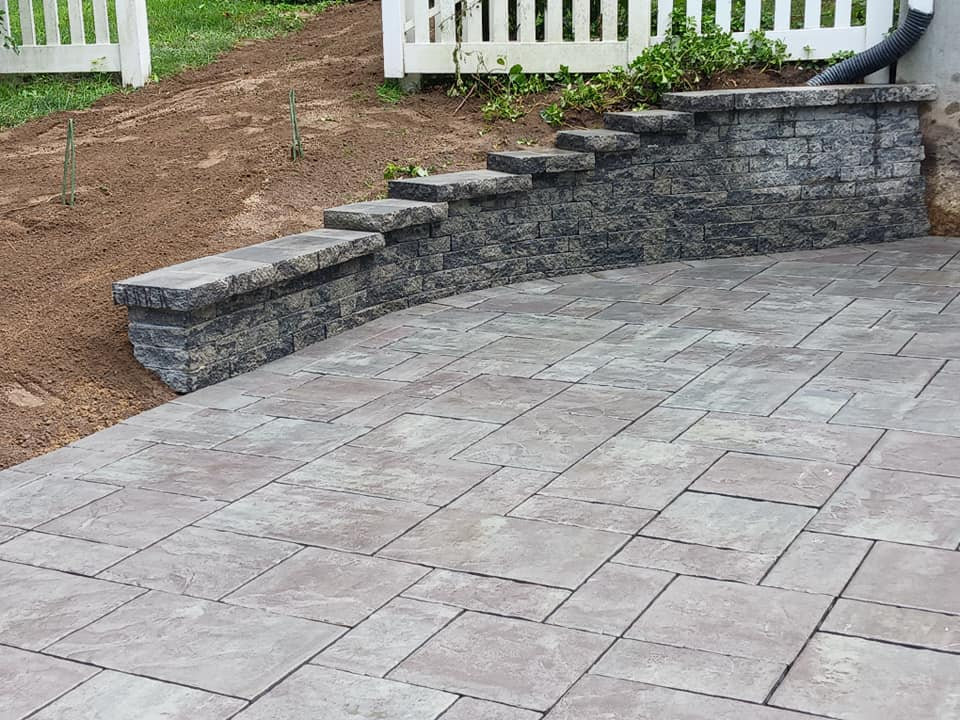 Residential retaining wall contractors near me