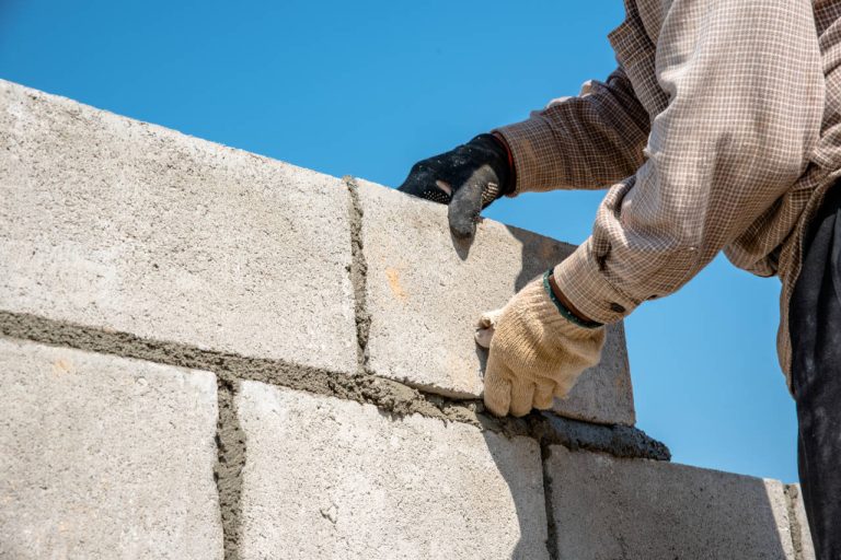 Concrete block wall contractors near me